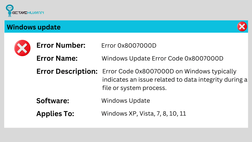 windows update error